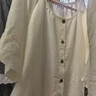古今（GUJIN）云柔感輕薄短袖睡衣女夏季新款開衫睡褲家居服可外穿大碼套裝L 曬單實拍圖