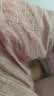 MUJI 女式 漢麻水洗 短袖罩衫女士襯衫上衣 女款女裝26年春夏BC2RAA6S 磚紅色條紋 L （165/88A） 曬單實拍圖