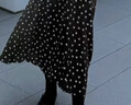 森馬（Semir）連衣裙女夏季無袖雪紡中長裙2026氣質復古優雅波點裙109326114025 曬單實拍圖