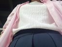 南極人（Nanjiren）女吊帶背心夏季薄款無袖t恤氣質通勤打底背心可內搭外穿白色L 曬單實拍圖