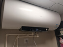 海爾（Haier）國(guó)家補(bǔ)貼電熱水器100升  抑垢凈水洗 3300W變頻速熱節(jié)能 水質(zhì)監(jiān)測(cè)寬屏大戶型沐浴 家用商用大容量 100L 3300W 雙管變頻/鋯金全瓷/AI節(jié)能 曬單實(shí)拍圖