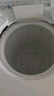 美的（Midea）雙桶半自動洗衣機12kg洗+7kg脫 雙缸大容量家用品質雙電機 同洗同脫分區(qū)洗滌一級能效以舊換新 MP12S166 雙缸 曬單實拍圖