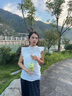 路飲者RUNSIER銀離子抗菌高硼硅雙飲玻璃杯耐高溫新款女生高顏值吸管水杯大容量 U855-稚果綠 380ml 曬單實拍圖