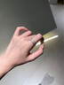 凱勒芙s925純銀戒指足銀指環(huán)女輕奢日韓風(fēng)休閑ins風(fēng)高級感鋯石寶石鑲嵌 銀色 美碼6# 曬單實(shí)拍圖