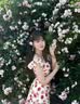 佐敘法式碎花小飛袖連衣裙女夏季薔薇花度假風收腰小個子收腰顯瘦短裙 紅色 M （85-100斤） 曬單實拍圖