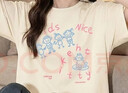 唐獅（TonLion）短袖t恤女裝夏季純棉簡約韓版潮牌百搭寬松打底上衣服圓領(lǐng)半袖衫 曬單實拍圖