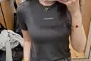 lululemon丨Jersey 女士訓練經典剪裁短袖T恤 *文字徽標 LW3KMGS 石墨灰 XS /4 曬單實拍圖