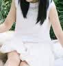 ELLE【留白莊園】鏤空拼接無袖連衣裙女2026春新款優雅花苞背心裙 白色 S 曬單實拍圖