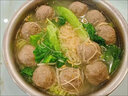 潮萬贊手工牛肉丸潮汕 正宗潮州特產(chǎn)牛筋丸 火鍋丸料食材燒烤配菜關東煮 精選黃牛后腿肉/牛肉丸*2斤 曬單實拍圖