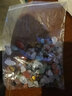 天然七彩水晶顆粒原石碎石水晶碎石消磁供佛七寶供曼扎裝飾七寶石 500克規格7-9mm 曬單實(shí)拍圖
