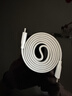 貝爾金（BELKIN）蘋果數(shù)據(jù)線 240W快充 雙Type-C磁吸數(shù)據(jù)線 iPhone17手機蘋果電腦MacBook電源線 1米白色 CAB027 曬單實拍圖
