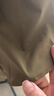 Olrain歐芮兒法式無袖套裝兩件套女裝氣質松弛感穿搭裙裝 奶茶棕 S 曬單實拍圖
