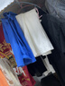 NEW OR MODE重磅純棉純色短袖t恤男女情侶款夏季學(xué)生五分半截袖寬松休閑體恤 白色 XL 曬單實(shí)拍圖