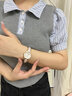 歐利時(shí)（OLEVS）瑞士認證品牌手表女簡(jiǎn)約氣質(zhì)女士手表夜光防水陶瓷石英表超薄女表 OLEVS-3606-間陶瓷白面女 曬單實(shí)拍圖
