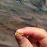 周生生七夕禮物黃金耳釘 足金永系列愛心心形耳環(huán)送女友禮物68740E定價(jià) 曬單實(shí)拍圖