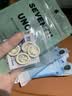 七抒爆閃華子耳釘鈦合金耳骨釘耳蝸內螺旋超閃彩色鉆石耳飾正品華子女 白色【S家正品】4mm（單只）備注桿粗桿長 下單備注桿粗/桿長【默認發1.0mm粗/8mm長】 曬單實拍圖