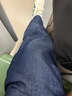 MUJI 女式 漢麻混牛仔直筒褲女款褲子休閑褲女裝長褲26年夏季BE21AA6S 藏青色 M (160/66A) 曬單實拍圖
