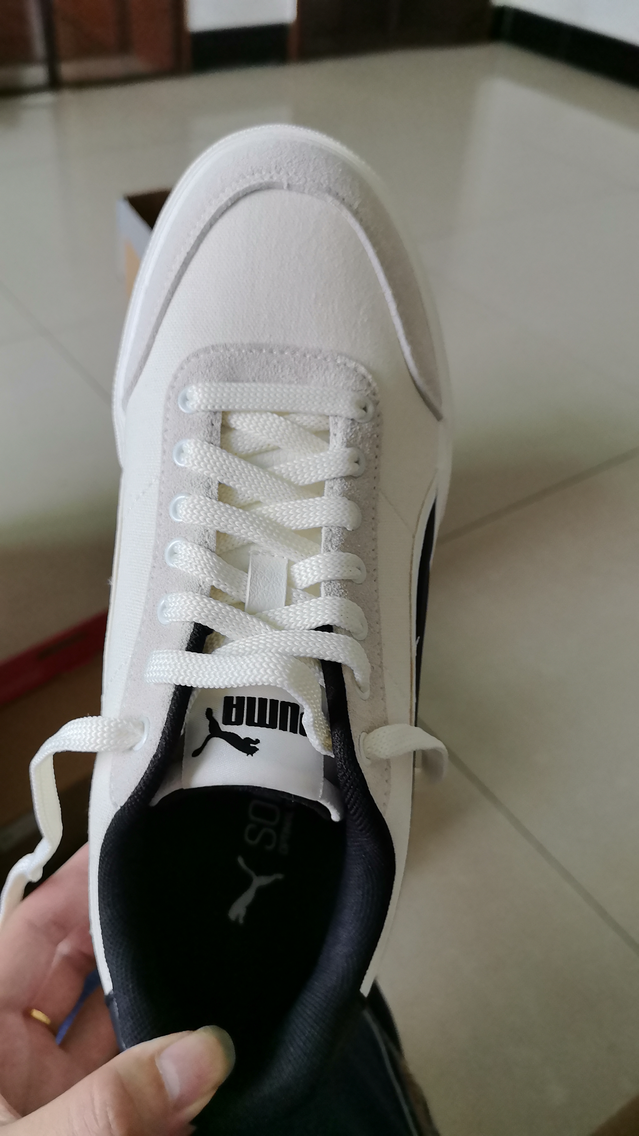 彪馬PUMA 經典透氣小白鞋休閑板鞋男女款新款夏季COURT 407291 40 曬單實拍圖