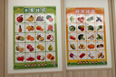 開心寶貝蔬菜水果動物掛圖早教啟蒙學習認物學前幼兒園認知認識1到3歲墻貼 水果蔬菜+動物+數字1-10+數字1-20+數字1-100【7張】 曬單實拍圖
