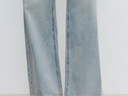 ONLY2025秋季新款個(gè)性水洗高腰九分褲闊腿褲牛仔褲女|125149043 J3C 150洗水牛仔藍 M M標準褲長(cháng) 曬單實(shí)拍圖