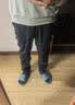 京東京造【秒出門】男士休閑褲子夏季男款新款西褲男褲直筒抗皺 黑色 L 曬單實拍圖