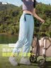 蕉下（beneunder）速干休閑褲春季女裝25新款防曬錐形褲透氣百搭運動TH246情人節(jié) 新款-漫暮黑 M 曬單實拍圖
