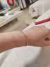 丹尼爾惠靈頓（DanielWellington）[七夕禮物][馬思純同款]dw手鏈女星光網球手鏈玫瑰金時尚輕奢387 曬單實拍圖