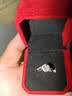 VOXCAE結婚戒指假鉆戒仿真婚禮道具情侶戒指一對交換儀式求婚開口可調節 【星織】+2個單戒盒 曬單實拍圖