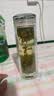 寶菲尼玻璃杯水晶純鈦雙層高端泡茶杯男士個人專用保溫夏季高檔喝水杯子 高檔禮盒裝380ml1只 曬單實拍圖