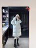 予瑾羽絨服2024年女款新款中長(cháng)款時(shí)尚個(gè)性感加厚長(cháng)款冬季外套 茵草綠含量300--330g S 90--120斤 曬單實(shí)拍圖