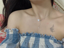 法蔻（farcoko）小雛菊項鏈女銀花朵流蘇頸鏈鎖骨鏈生日禮物送女友老婆 小雛菊項鏈 曬單實(shí)拍圖