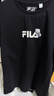 FILA斐樂x熊貓工廠聯名女子短袖T恤熊貓刺繡修身純棉百搭運動休閑上衣 正黑色-BK（修身款建議拍大一碼） M 165/84A/M 曬單實拍圖