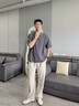 Dickies帝酷適休閑褲男天絲亞麻透氣2026夏季薄款直筒寬松百搭顯瘦長褲男 卡其 【官方正品】 XL 【130-150斤】 曬單實拍圖