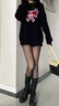 慕莉娜無(wú)縫一體打底褲假透肉外穿光腿神器顯瘦加絨加厚防勾保暖褲踩腳褲 灰透膚踩腳 220克(5-15℃) 均碼 曬單實(shí)拍圖
