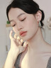 莫妃夸張耳飾耳釘女純銀耳墜耳圈獨特耳環2026新款爆款時尚高級感輕奢 曬單實拍圖