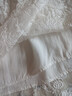 金菊真絲100%桑蠶絲順紆繡花V領直筒裙2025夏季新款優雅蕾絲連衣裙女 曬單實拍圖