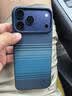 PITAKA適用蘋果iPhone17ProMax手機殼相機按鍵全包磁吸凱夫拉芳綸碳纖維紋裸機手感編織奢華保護套 月升 曬單實拍圖