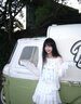 衣品元美式星星印花斜肩長袖T恤女辣妹慵懶風薄款露肩條紋防曬罩衫上衣 白色條紋 L （105-120斤） 曬單實拍圖
