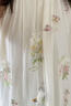 茵曼【秀場同款】刺繡無袖掛脖連衣裙26夏女新品長裙子杏色S 曬單實拍圖