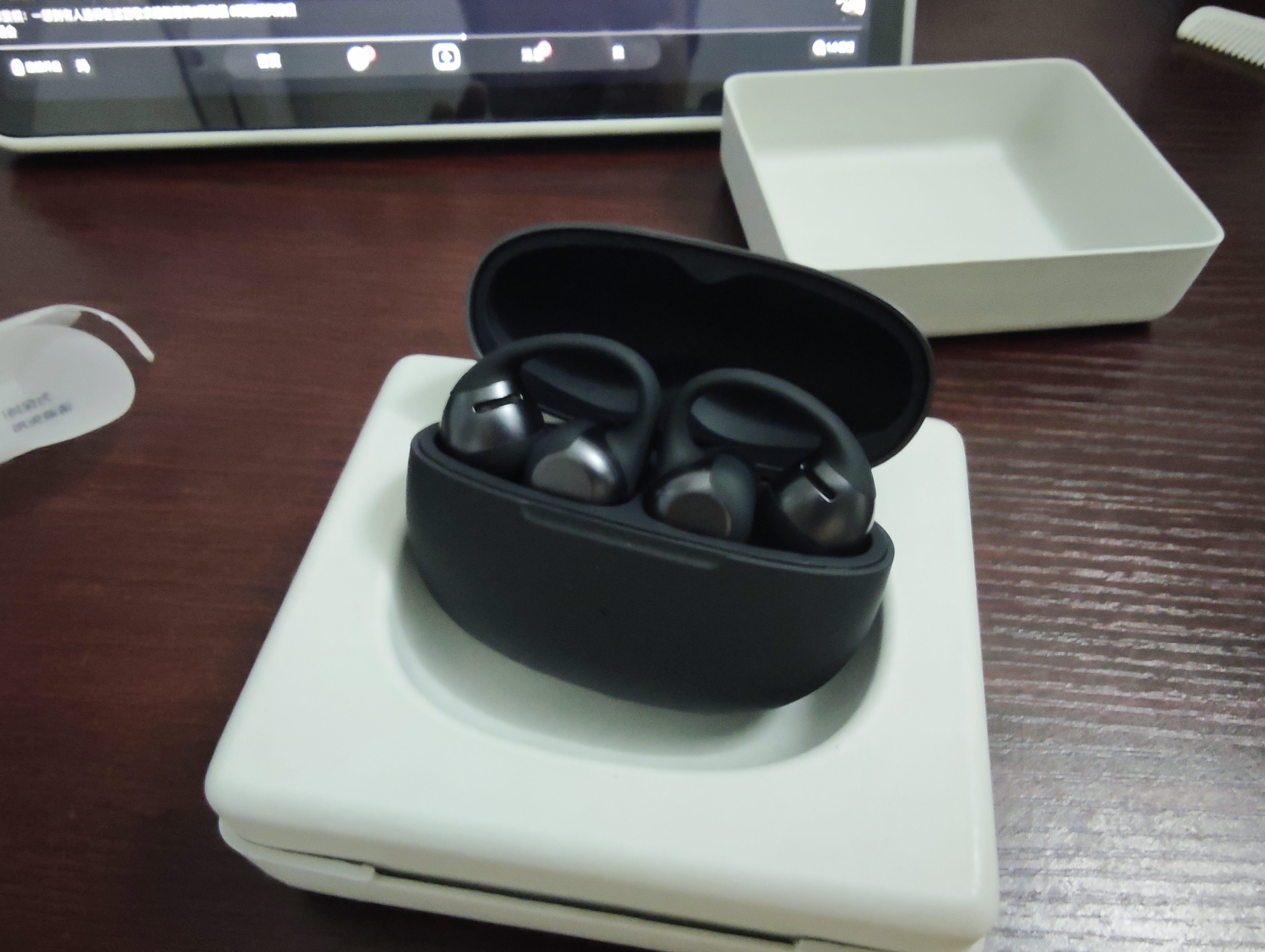 韶音（SHOKZ）【20點搶百元E卡】OpenDots2開放式藍牙耳機耳夾式耳機夾耳式跑步運動AI通話降噪七夕情人節禮物 黑芒星 4日20點搶百元E卡 曬單實拍圖