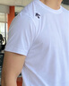 迪桑特（DESCENTE）TRAINING系列TRICOT經(jīng)編涼感防曬UPF50+短袖T恤男士新品 WT-白色 L (175/96A) 曬單實拍圖
