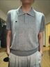 霧道夏季Polo領(lǐng)圖案刺繡短袖女T恤女款2026年最新款洋氣上衣時尚 曬單實拍圖