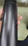 柏邦茶杯男士磁彈泡茶專用茶水分離玻璃杯耐高溫防爆防摔高檔冷泡杯 鋼本色480ML【304磁吸茶倉+雙層隔熱防燙】高硼硅玻璃 水杯男士高顏值2026新款高端車載便攜式+贈杯刷 曬單實拍圖