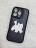 澤逸 適用蘋果16/17/pro/max手機殼 iPhone16plus全包16e防摔新款卡通硅膠皮紋軟殼黑白貓咪男女 【酷炫黑】白色驚訝貓-贈保護膜 蘋果17 曬單實拍圖