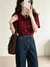 韓都衣舍短袖t恤女夏2026新款大碼女裝純棉半袖休閑寬松上衣 曬單實(shí)拍圖