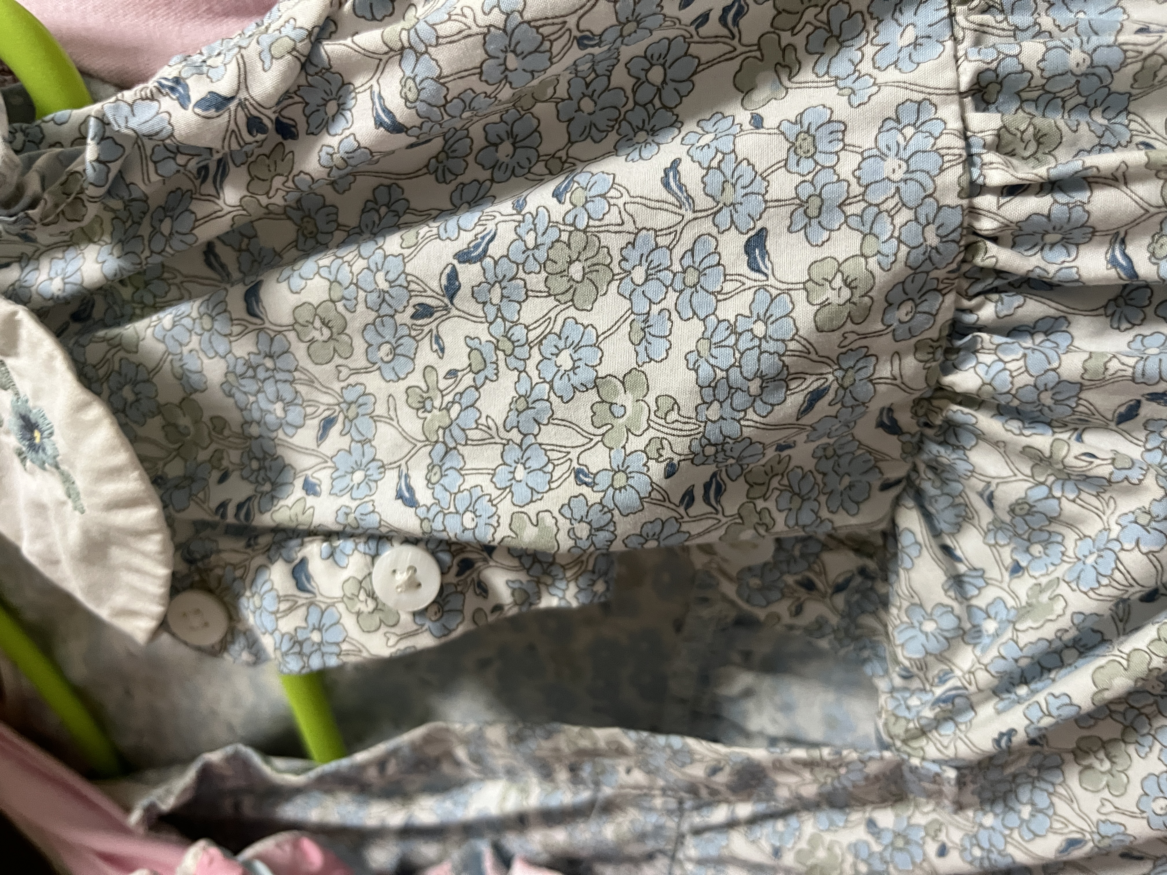 戴維貝拉（DAVE＆BELLA）女童棉連衣裙夏裝兒童洋氣碎花裙寶寶A類裙子 曬單實拍圖