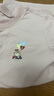 FILA 斐樂(lè)官方女裝針織短袖衫2026春新款時(shí)尚休閑小貓刺繡圓領(lǐng)涼感T恤 赤粉色-PK XL 175/92A/XL 曬單實(shí)拍圖