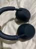 索尼（SONY）【官方直營】 WH-1000XM5 頭戴式藍牙耳機 無線主動降噪耳麥1000XM5升級款送禮雙芯驅動 深夜藍 曬單實拍圖