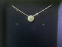 施華洛世奇（SWAROVSKI）【七夕情人節禮物】Una項鏈女靈粹優雅吊墜輕奢氣質送女友女 125周年鍍白金色5567931 曬單實拍圖