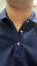乾朗 高端POLO衫中國中鐵工作服男女夏季短袖時尚翻領T恤POLO衫定制團建企業團體服班服文化衫紀念校服可免費印制logo 藏青色2XL 曬單實拍圖